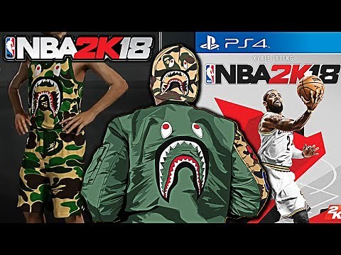 NBA 2K18 NEW CUSTOM T-SHIRTS & JERSEY FOR MYPARK WEAR YOUR CLAN GEAR IN PARK @RONNIE2K @LD2K @BELUBA