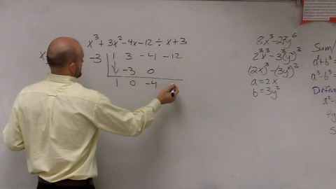 Given one factor find all of the remaining factors using synthetic division