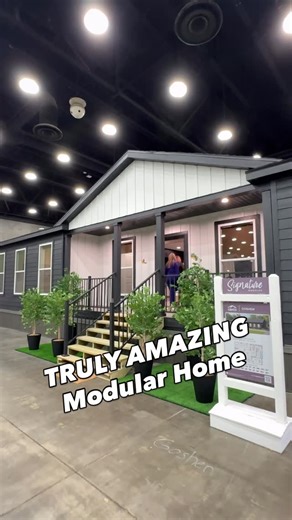 Chance’s Home World on Instagram: "🤯This modular home is built by Cavco Goshen! This prefab house model is the “Luxus!” WATCH THE FULL TOUR ON THE CHANNEL FOR ALL THE INFO AND PRICING, link in bio! #modularhome #prefabhouse #housetour #manufacturedhomes #LPPartner"