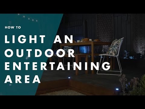 Outdoor Entertainment Area Lighting Ideas | Bunnings Warehouse