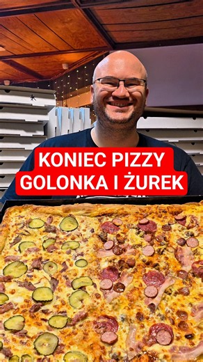 koniec pizzy GOLONKA i ŻUREK 🍕🥹 #pizzeriajolanta #bydgoszcz #pizza #pizzalover #pyszne