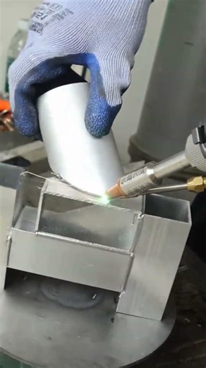 Handheld Laser Welding Machine#...Kuaishou Dream Builder#Welding Technology