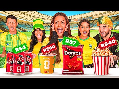 I'LL PAY FOR ALL THE FOOD YOU EAT AT THE WORLD CUP!!! (BLINDLY)