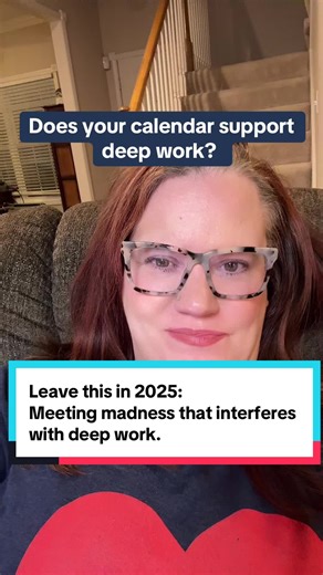Normalize two things to skyrocket productivity. 1) Ditching meetings that don’t make sense. 2) protecting deep work time. #worktok #productivity #leadership #careergrowth