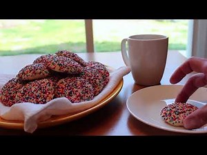 Galletas con chochitos (grageas) | Sprinkle Cookies