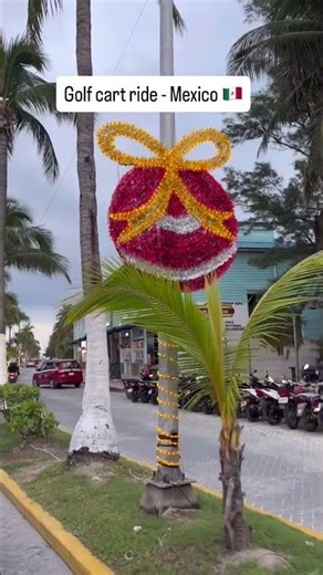 Mexico 🇲🇽 #holiday #couplevlog #vacation #viral #travelvlog #islamujeres #cancun #golf #golfcart