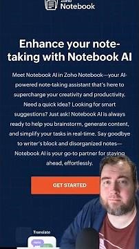 📝 Boost Productivity with Zoho Notebook AI: A Smart Tool for Small Business Owners 🚀