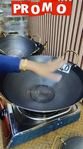 MASAKI 40cm Honeycomb Wok: Essential Kitchenware