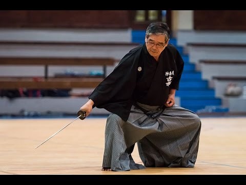 #Iaido Embu / Muso Shinden-ryu Iaido / Kyoshi 8th dan Demonstration