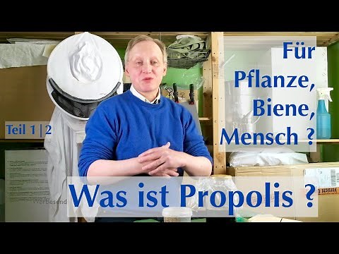 Was ist Propolis für Pflanze, Biene, Mensch ? - Teil 1