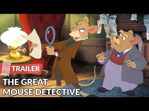 The Great Mouse Detective (1986) Trailer | Vincent Price | Barrie Ingham