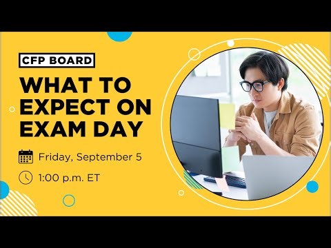 What to Expect on Exam Day, 9-5-2025