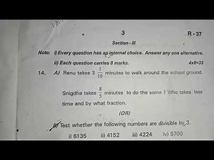 TG - 6 class SA 1 Question paper 2025 - Summative Assessment -1-October 2025