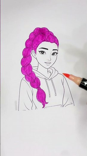 Bts Coloring #animation #coloring #diy #trending
