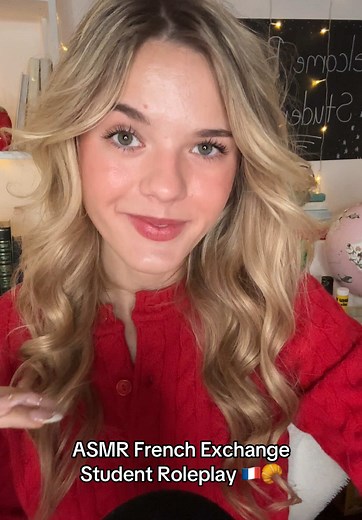 ASMR French Exchange Student Roleplay Experience