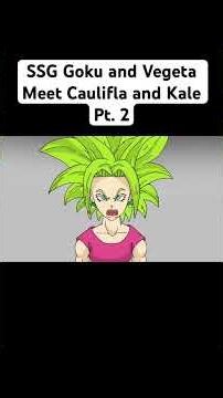 SSG Goku and Vegeta Meet Caulifla and Kale (Pt. 2) #dragonball