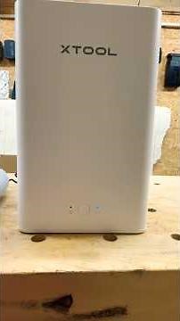 Unboxing the xtool desktop smoke purifier to use with the new xtool f2 laser