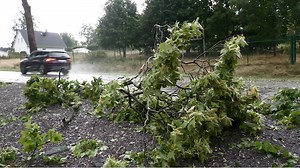Unwetter in Deutschland – Sturmböen von 90 Stundenkilometern in Erfurt