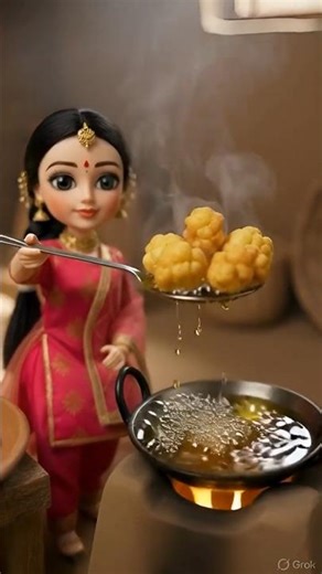 From Farm to Plate Cauliflower Pakoda 🌿 | Miniature Village Cooking ASMR