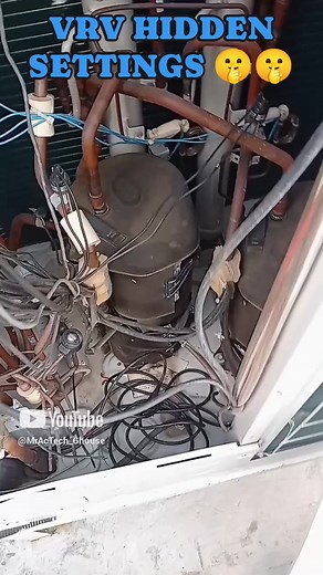 Indoors thermostat force on in VRV #mractech #acwork | MR AC TECH