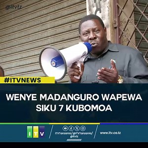 Mkuu wa Mkoa wa Dar es Salaam, Bw. Albert Chalamila, amewaamuru wamiliki wa madanguro zaidi ya 150, kubomoa madunguro yao kwa hiari, katika eneo la Mwananyamala Dar es Salaam, huku akitoa siku saba kabla ya serikali kutekeleza zoezi hilo. | ITV Tanzania