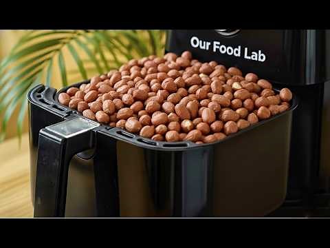 Perfect Air Fryer Peanuts | Simple & Healthy Tea Time Snack