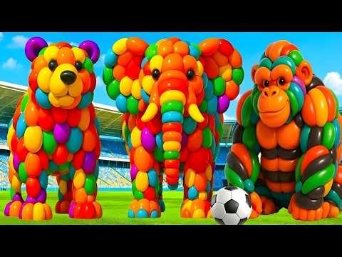 🐾MEGA Ballon Mascot Vibes SUPER Party 🪅🔥