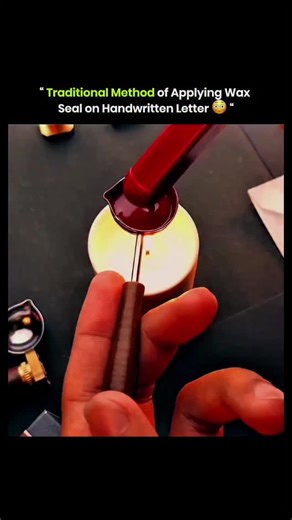 Cosmic.Know on Instagram: "✉️ A wax seal adds both security and elegance to a handwritten letter 🕯️✨ 🔥 Sealing wax is melted and dripped onto the flap, then stamped with a carved metal design, leaving a unique impression 🎭 ❄️ Within seconds, the wax hardens—holding the paper shut while adding style and authenticity 🛡️📜 📖 Once used for privacy in history, this timeless technique is still practiced today by calligraphers to give letters a formal, traditional touch. 🖋️💌 via: @calligraphybyp
