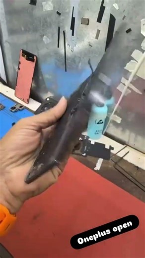 ONE PLUS OPEN INCHES PROBLEM SOLVED💯. #explore #smartphone #repair #oneplus #oneplusrepair