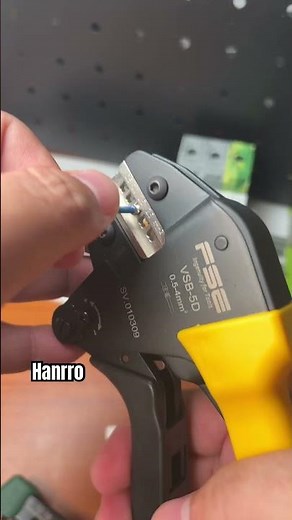Hanrro Special Crimping Tools for Harting and DMC Connectors #harting #crimpingtools