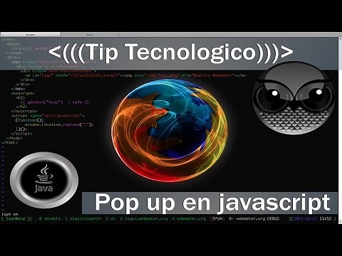 Como crear nuestro pop up en javascript puro | Tip Tecnologico
