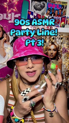 Party Line! Part 3! Trying to get as many phone numbers as possible! 😜 #fyp #partyline #90s #asmrroleplay #nostalgia