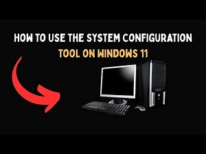 How to Use the System Configuration tool on Windows 11