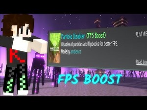 Latest 1.21+ No particles texture pack FPS BOOST for MCPE and bedrock edition!
