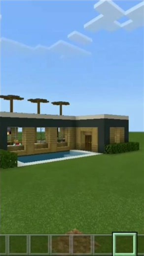 Swiming pool house🙈🔥#minecraft #viral #memes #gaming