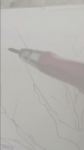 Beautiful drawing of dead tree #drawing #art