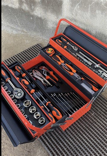 85 Pcs Professional Tool Set Heavy duty complete set #toolset #handtools #box #tools #diy