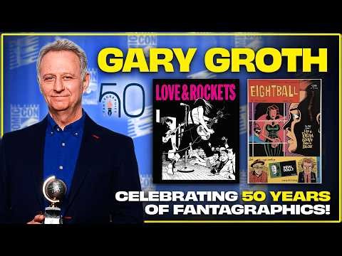 Gary Groth On Piskor, Clowes, Crumb, McFarlane & Fantagraphics 50th Anniversary!