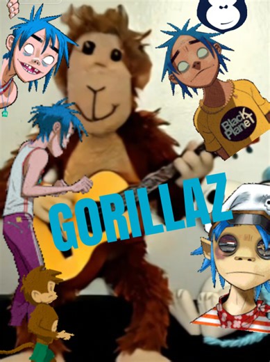 #CapCut #aicreated #Gorillaz #@Tomy@Tiktok🐒 #FYP,viralmusic