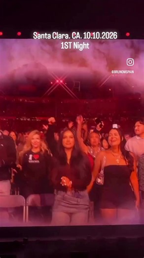 Funny Angel Baby Cam Moment at Bruno Mars' Levi's Stadium Concert