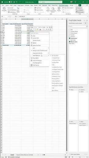 Calculate Percentage Distribution in Excel Pivot Table in Seconds! 📊 #excel #exceltips #exceltricks
