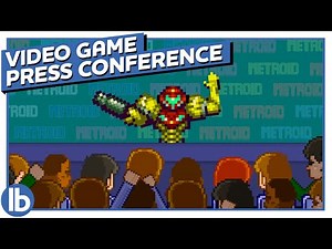 Samus' Big Secret - Video Game Press Conference