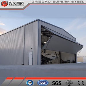 [Hot Item] Prefabricated Construction Warehouse Design Steel Structure Aircraft Hangar