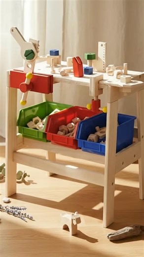 Sola Didact on Instagram: "🔧 Un établi pour imaginer, bricoler et créer Avec cet établi pour enfant, place au jeu symbolique et à l’imagination. Les enfants adorent imiter les grands, bricoler, inventer et construire leurs propres projets, seul·e ou à plusieurs. Solide, adapté à leur taille et pensé pour durer, cet établi trouve facilement sa place à la maison comme en collectivité. Un jeu idéal pour développer la motricité, la créativité et le plaisir de faire soi-même. 👉 À découvrir en magas