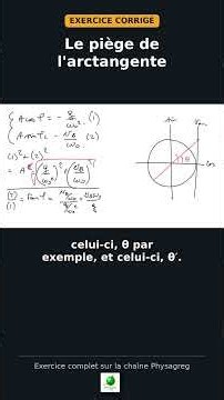 The Arctan trap everyone falls into #math #physics