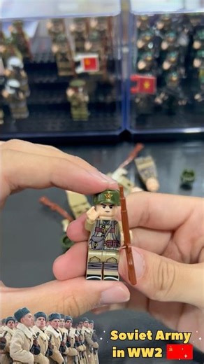 WW2 Soviet Winter Infantry!❄️| Custom Lego Military #shorts #lego #legominifigures