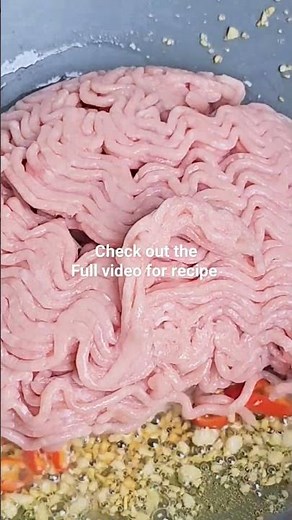 The most delicious minced chicken recipe! must try!