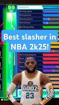 This 4-Way Slasher is a CHEAT CODE! BEST Build in NBA 2k25 Season 6!