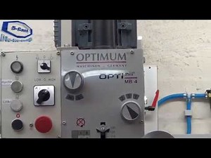 Optimum MB 4 Fräsmaschine - CNC - Optimum MB4 milling machine - HPI Baja Stoßdämpferbrücke
