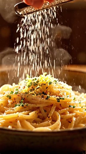 Garlic Parmesan Pasta Recipe #recipe #foodshorts